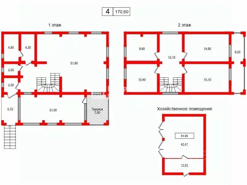 Коттедж в Ленинградская область, Гатчинский муниципальный округ, ... - Фото 2