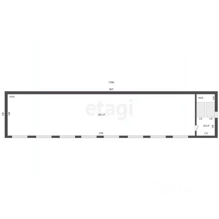 Помещение свободного назначения в Забайкальский край, Нерчинск ... - Фото 1