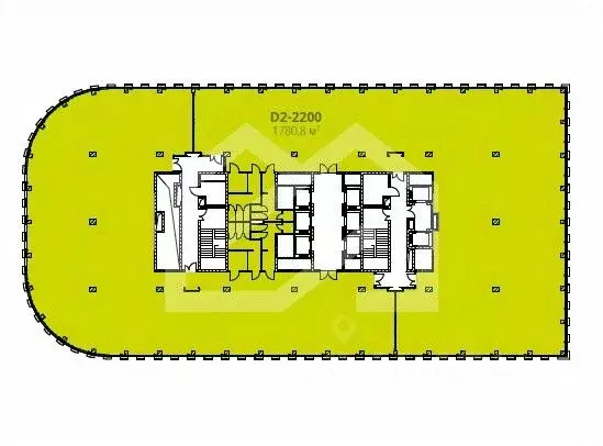 Помещение свободного назначения в Москва Стоун Савеловская бк, 3 (1782 ... - Фото 2