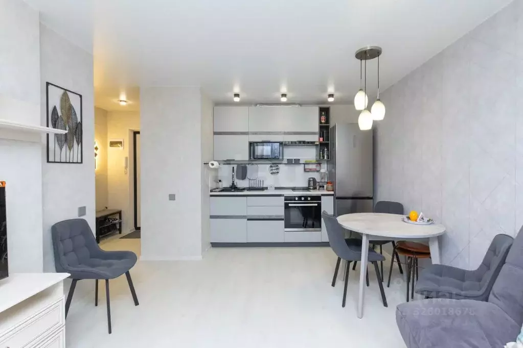 1-к кв. Тюменская область, Тюмень ул. Лесопарковая, 1к1 (37.5 м) - Фото 2