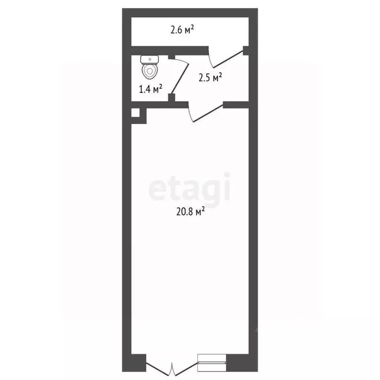 Офис в Ростовская область, Ростов-на-Дону Благодатная ул., 164 (21 м) - Фото 2