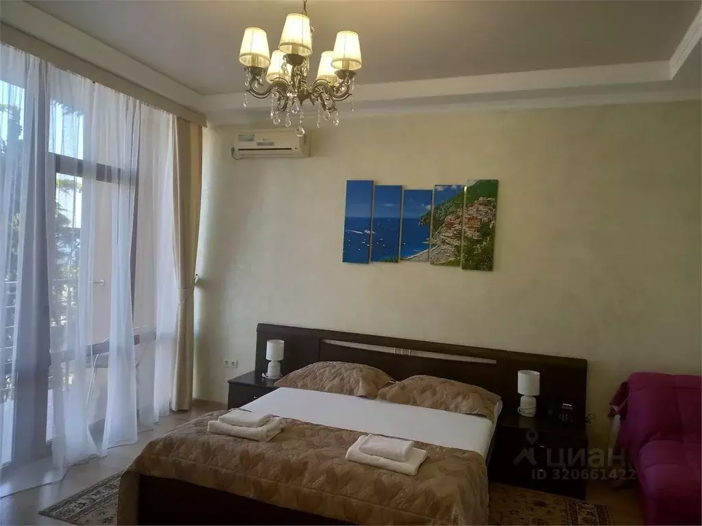Комната Крым, Алушта ул. Набережная, 16Е (18.0 м) - Фото 0