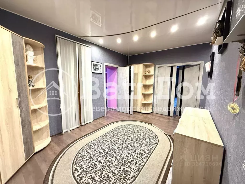 4-к кв. Мурманская область, Североморск Морская ул., 12 (120.1 м) - Фото 1