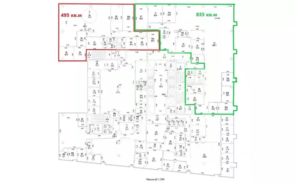 Помещение свободного назначения в Москва Ленинградское ш., 16АС1 (835 ... - Фото 2