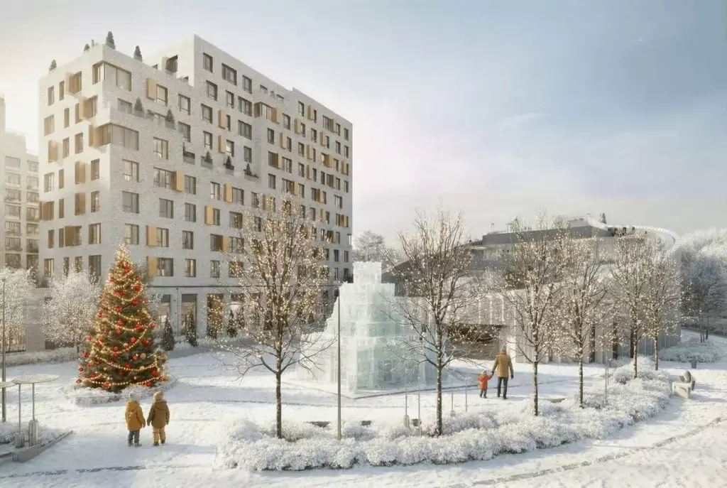 2-к кв. Московская область, Одинцовский городской округ, д. Ликино, ЖК ... - Фото 2