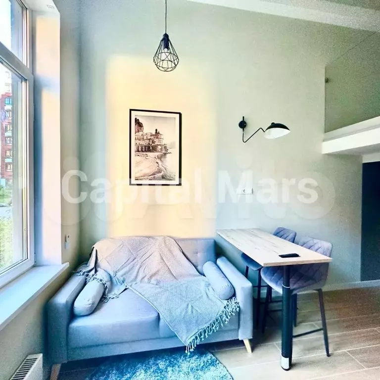 1-к. квартира, 30 м, 1/9 эт. - Фото 1