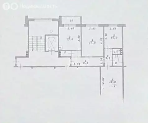 3-комнатная квартира: Новосибирск, микрорайон Родники, улица ... - Фото 1