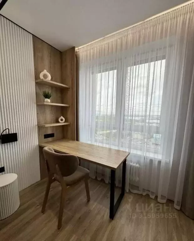 1-к кв. Татарстан, Казань ул. Николая Ершова, 66Б (40.0 м) - Фото 0