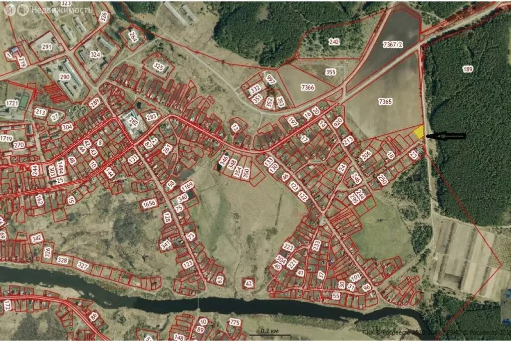 Участок в село Курьи, улица Ленина, 47 (20 м) - Фото 2