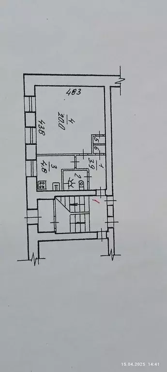 1-к кв. Новосибирская область, Новосибирск ул. Расковой, 36/1 (31.0 м) - Фото 0
