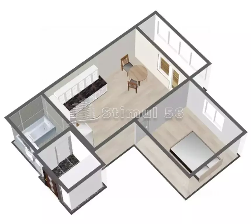 2-к кв. Оренбургская область, Оренбург ул. Неплюева, 5 (35.0 м) - Фото 2