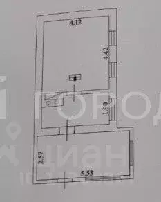 Дом в Кемеровская область, Новокузнецк Цементник-1 СНТ, 2 (62 м) - Фото 1