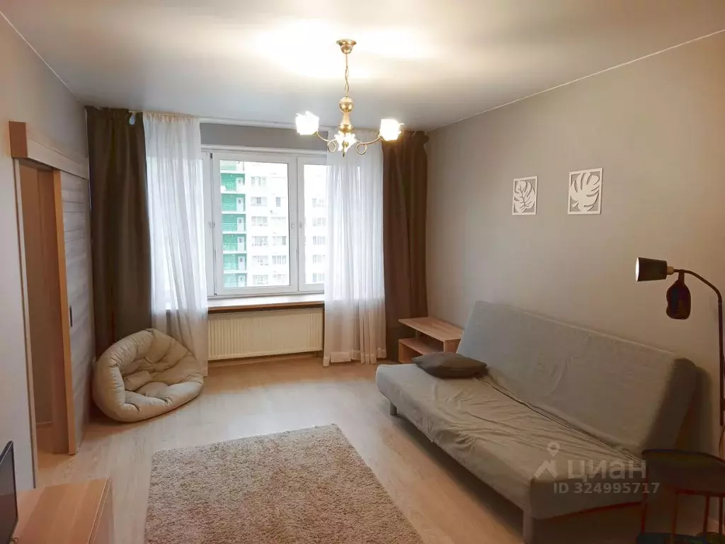 1-к кв. Московская область, Люберцы ул. Кирова, 12к2 (42.4 м) - Фото 2