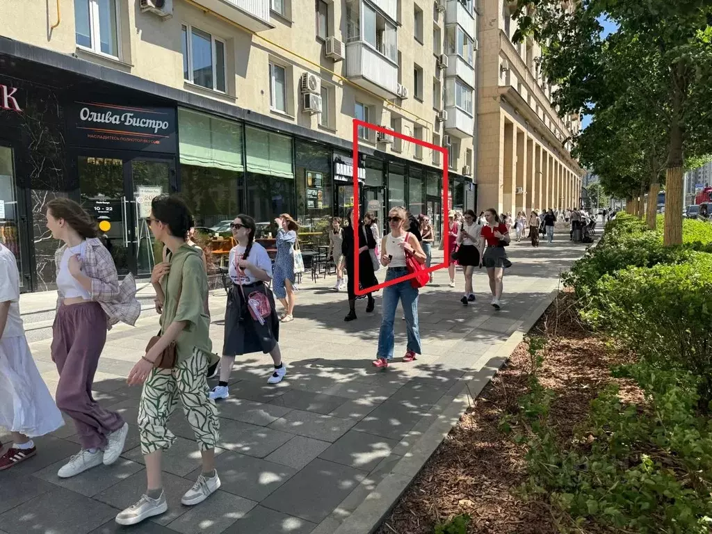 Помещение свободного назначения в Москва ул. Крымский Вал, 6 (306 м) - Фото 1