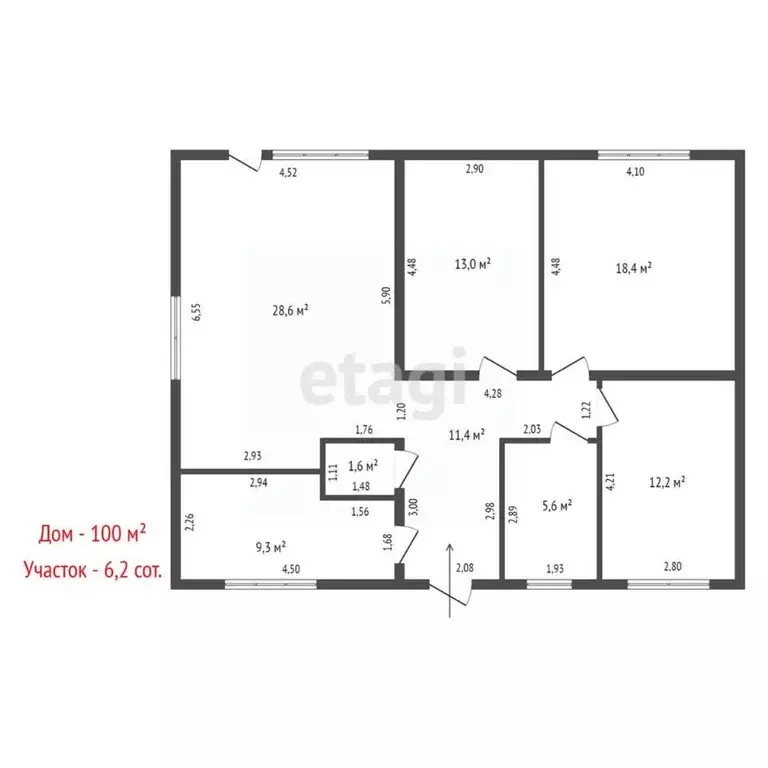 Дом в Свердловская область, Полевской муниципальный округ, с. ... - Фото 2