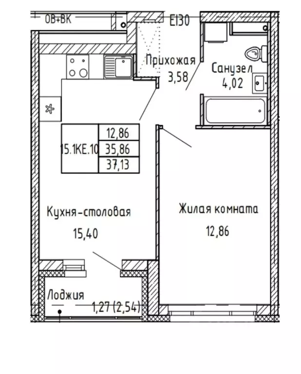 1-к кв. Свердловская область, Екатеринбург ул. Фрунзе, 31 (37.0 м) - Фото 0