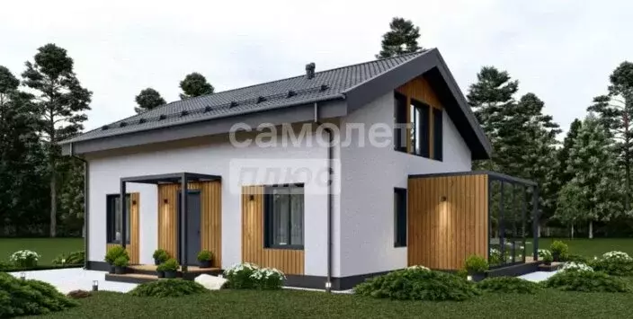 Дом в Московская область, городской округ Серпухов, деревня Гавшино ... - Фото 2