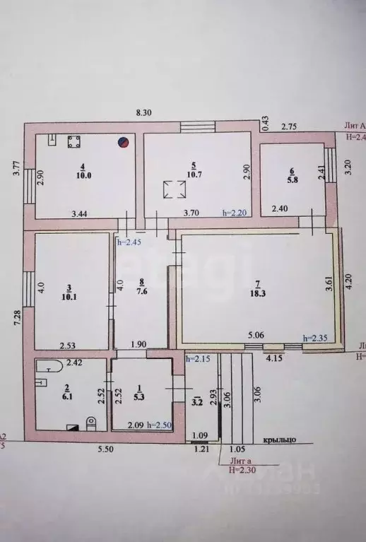 Дом в Липецкая область, Елец пос. Сахарного Завода, 13 (93 м) - Фото 2