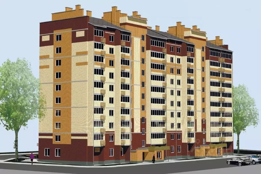 1-к кв. Марий Эл, Йошкар-Ола ул. Меримского, 6 (44.33 м) - Фото 1