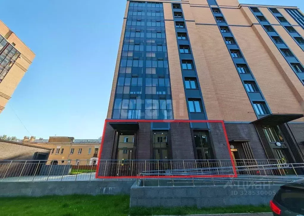 Помещение свободного назначения в Санкт-Петербург Большой Смоленский ... - Фото 1