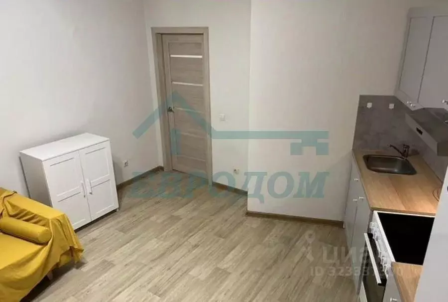 Студия Новосибирская область, Новосибирск ул. Николаева, 18 (28.8 м) - Фото 2