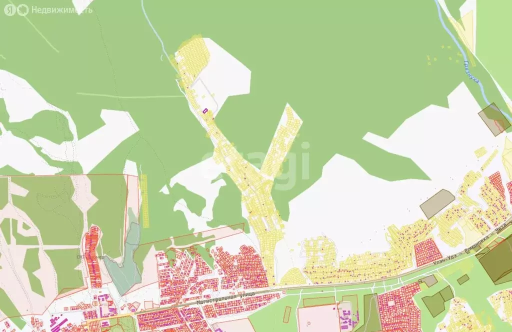 Участок в Заиграевский район, сельское поселение Дабатуйское, КС № 8 ... - Фото 1