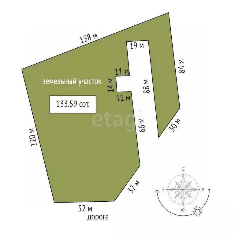 Участок в Тюменская область, Тобольский муниципальный округ, ... - Фото 2