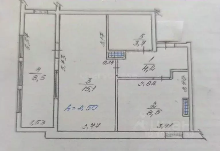 1-к кв. Севастополь ул. Хрусталева, 179 (40.0 м) - Фото 1