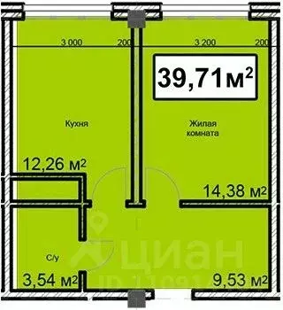 1-к кв. Ставропольский край, Ессентуки ул. Благодатная, 28 (39.71 м) - Фото 0