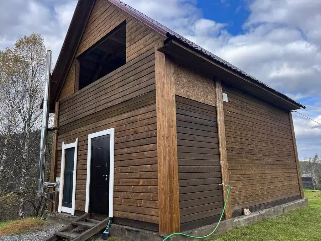 Дом в Кемеровская область, Таштагол ул. Островского, 123Б (75 м) - Фото 0