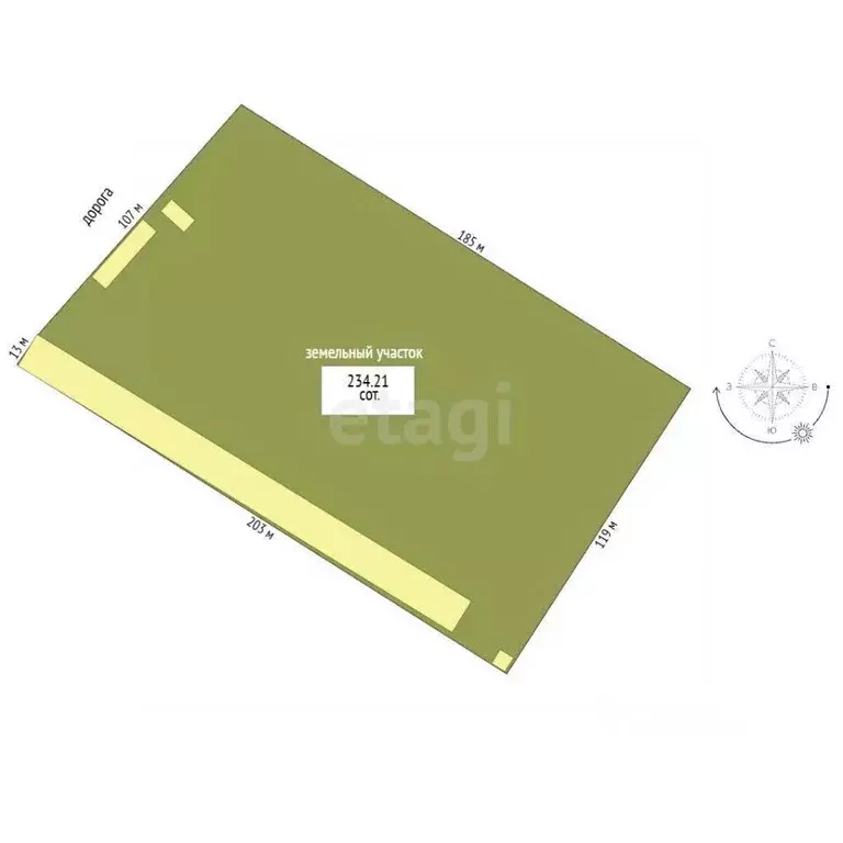 Склад в Крым, Бахчисарайский район, Красномакское с/пос, с. Холмовка ... - Фото 2