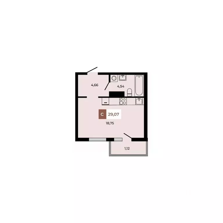 Студия Ростовская область, Аксайский район, Щепкинское с/пос, пос. ... - Фото 1