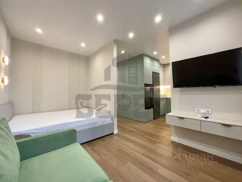 1-к кв. Татарстан, Казань ул. Аделя Кутуя, 100 (38.0 м) - Фото 2