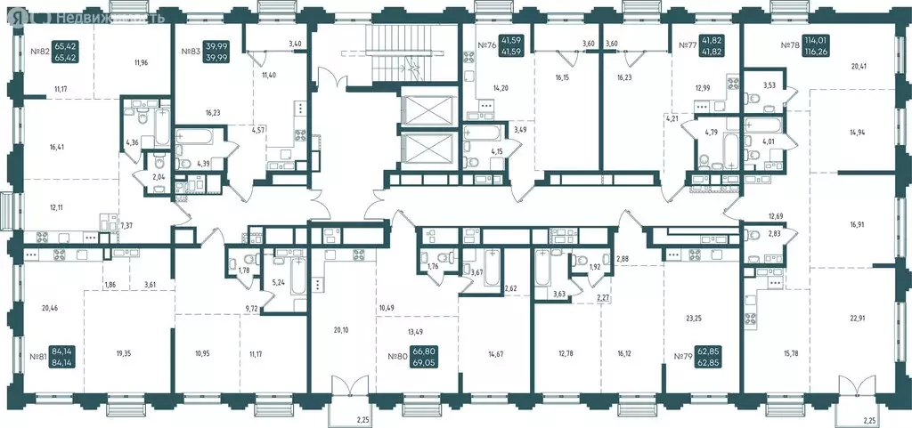 1-комнатная квартира: Иркутск, ЖК Бродский (41.82 м) - Фото 2