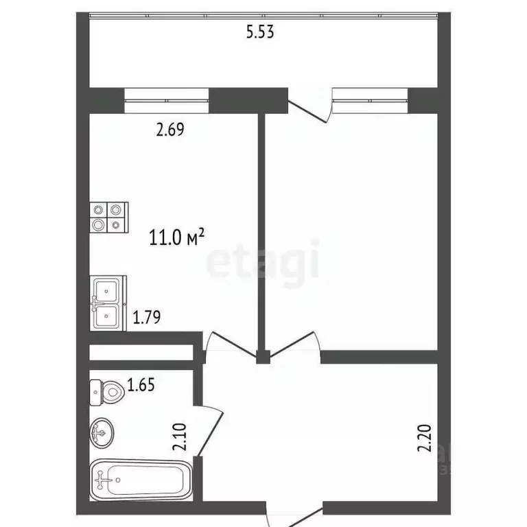 1-к кв. Краснодарский край, Анапа муниципальный округ, с. Супсех ул. ... - Фото 2