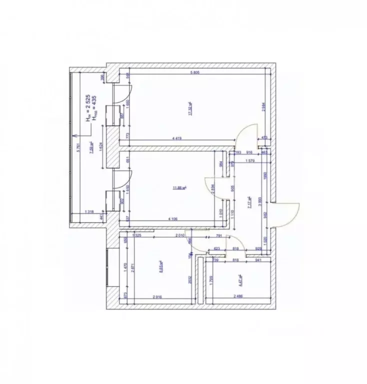 2-к кв. Краснодарский край, Краснодар ул. Имени 40-летия Победы, 178к4 ... - Фото 2