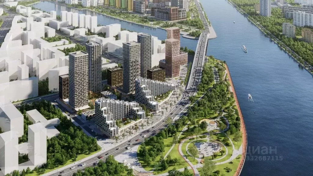 Помещение свободного назначения в Москва наб. Марка Шагала, 11к2 (43 ... - Фото 1