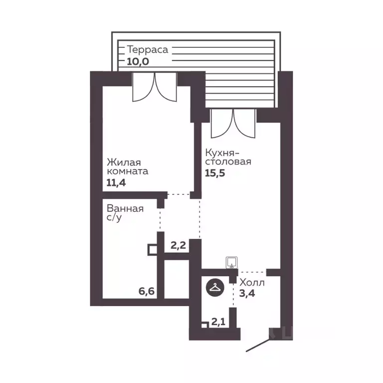 1-к кв. Свердловская область, Екатеринбург Уралмаш жилрайон, Голос ... - Фото 1