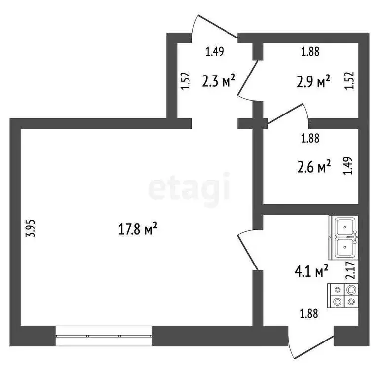 Помещение свободного назначения (30 м) - Фото 1