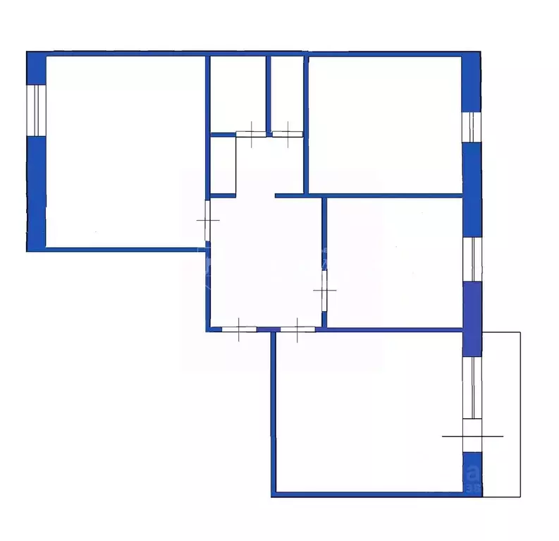 3-к кв. Кемеровская область, Кемерово Ленинградский просп., 49Б (60.0 ... - Фото 2