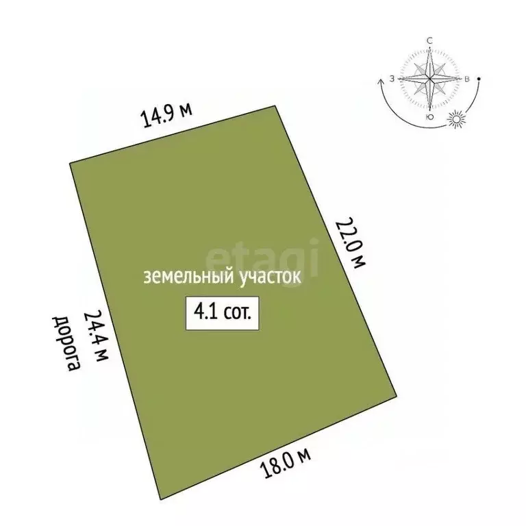 Участок в Ярославская область, Ярославль Дудкино СНТ,  (4.0 сот.) - Фото 1