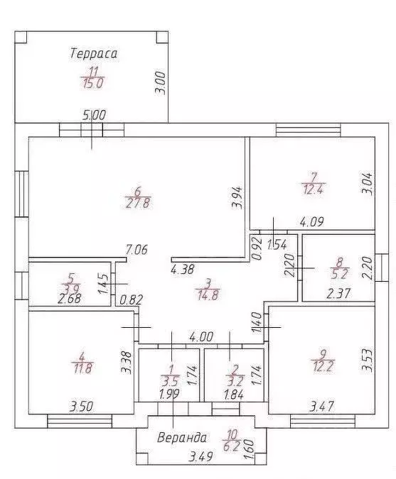 Дом в Белгородская область, Белгородский район, Беломестненское с/пос, ... - Фото 2