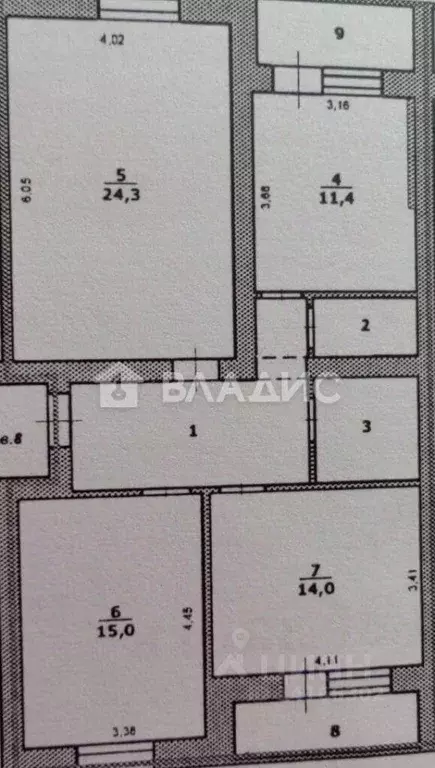 3-к кв. Белгородская область, Белгородский район, Северный городское ... - Фото 2