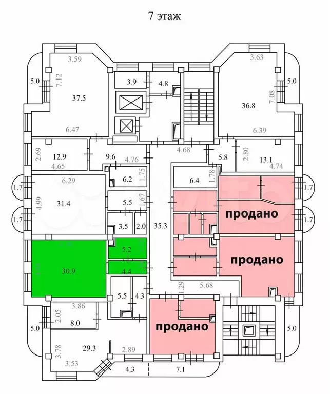 Продам офис возле метро, правый берег, 41 м - Фото 0