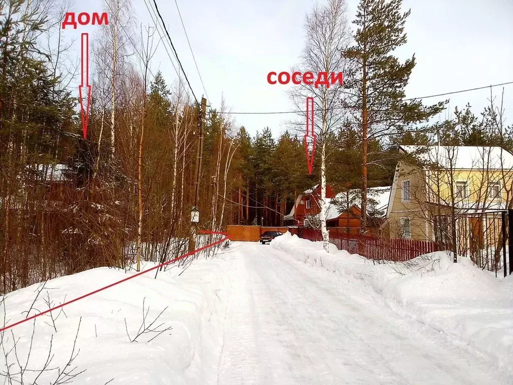 Дом в Ленинградская область, Выборгский район, Рощинское городское ... - Фото 2