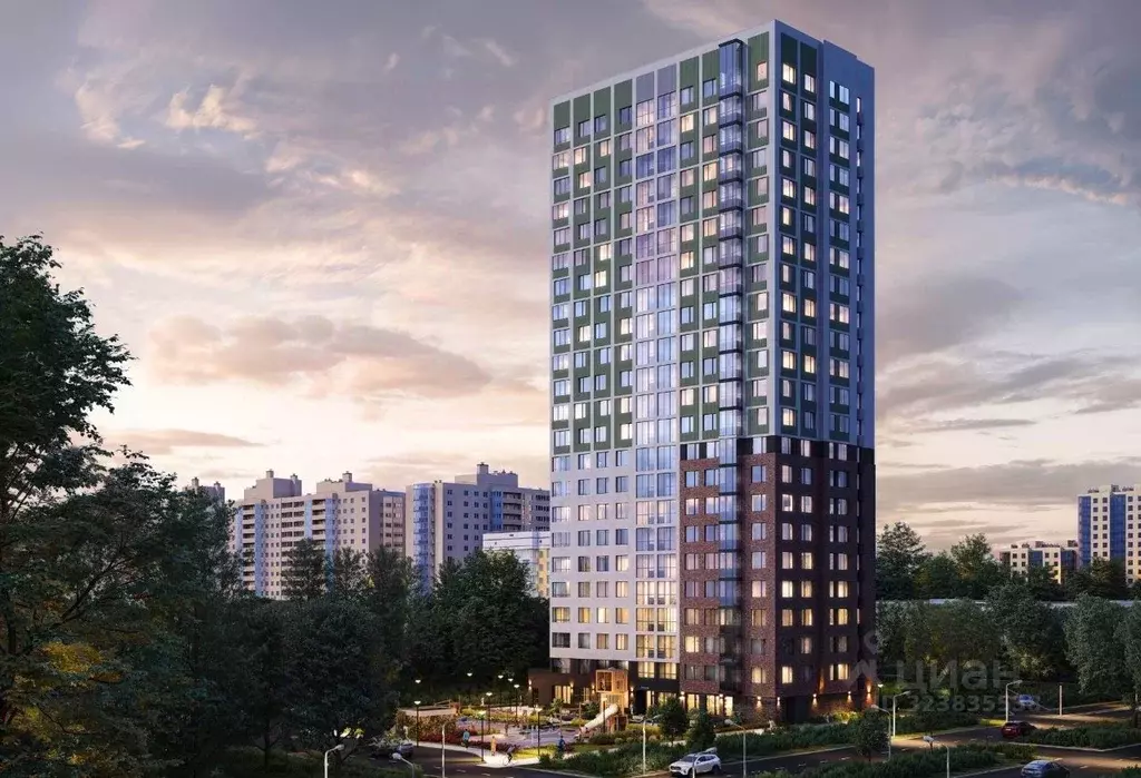 3-к кв. Свердловская область, Екатеринбург ул. Шаумяна, 77 (84.5 м) - Фото 1