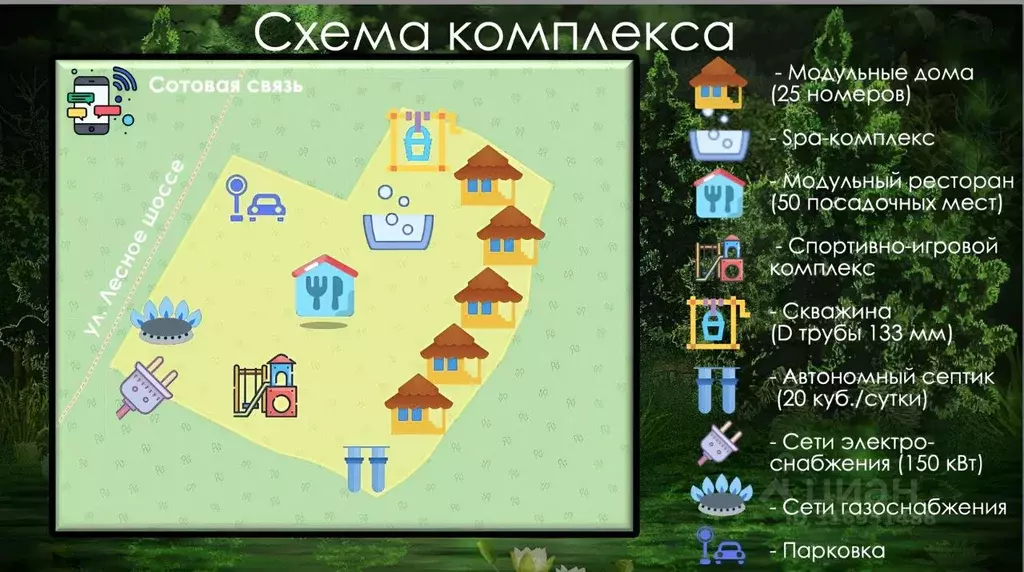 Участок в Новосибирская область, Новосибирск Лесное ш., 13 (134.02 ... - Фото 1