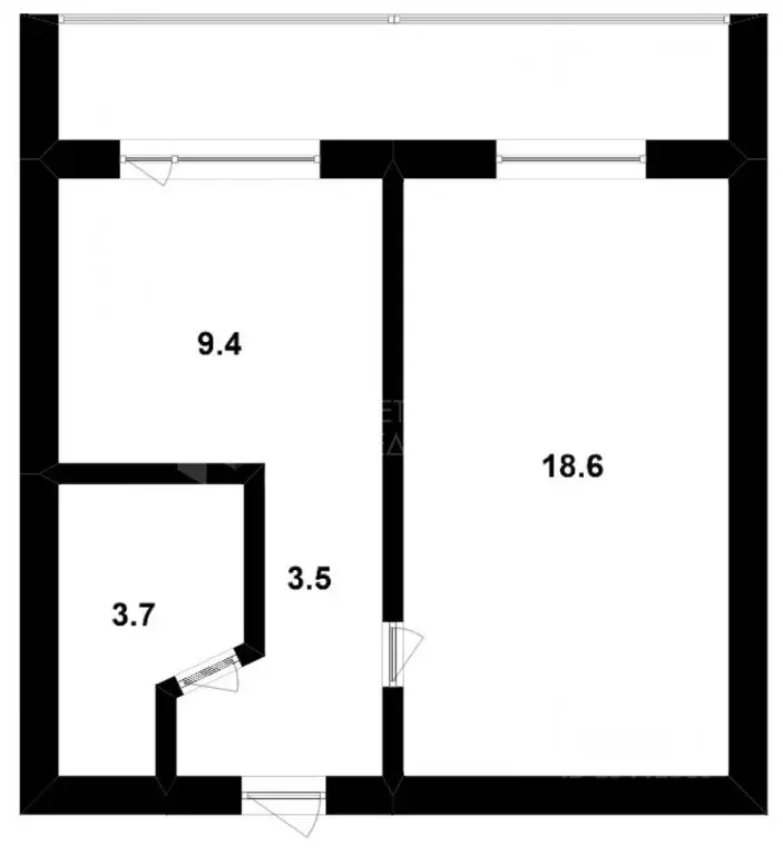 1-к кв. Тюменская область, Тюмень ул. Суходольская, 12 (38.2 м) - Фото 1
