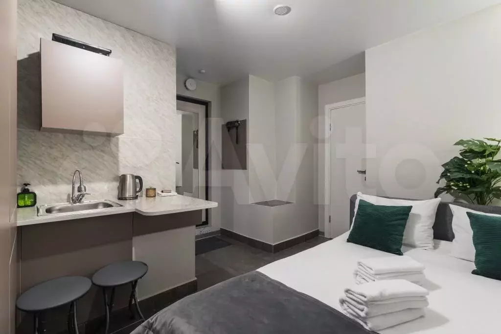Апартаменты-студия, 12,6 м, 1/5 эт. - Фото 1