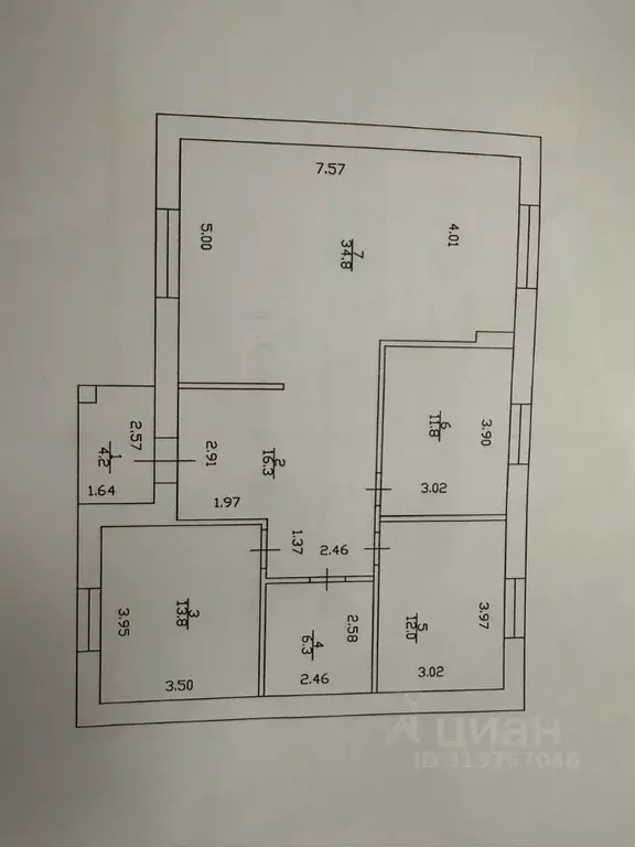 Дом в Татарстан, Лаишевский район, Егорьевское с/пос, д. Зимняя Горка ... - Фото 1
